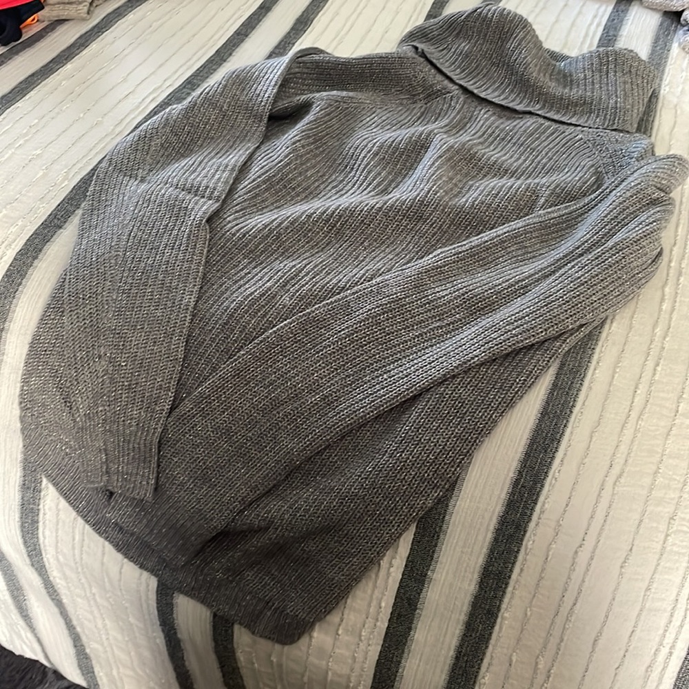 Sparkly Gray sweater from Stitch Fix Box